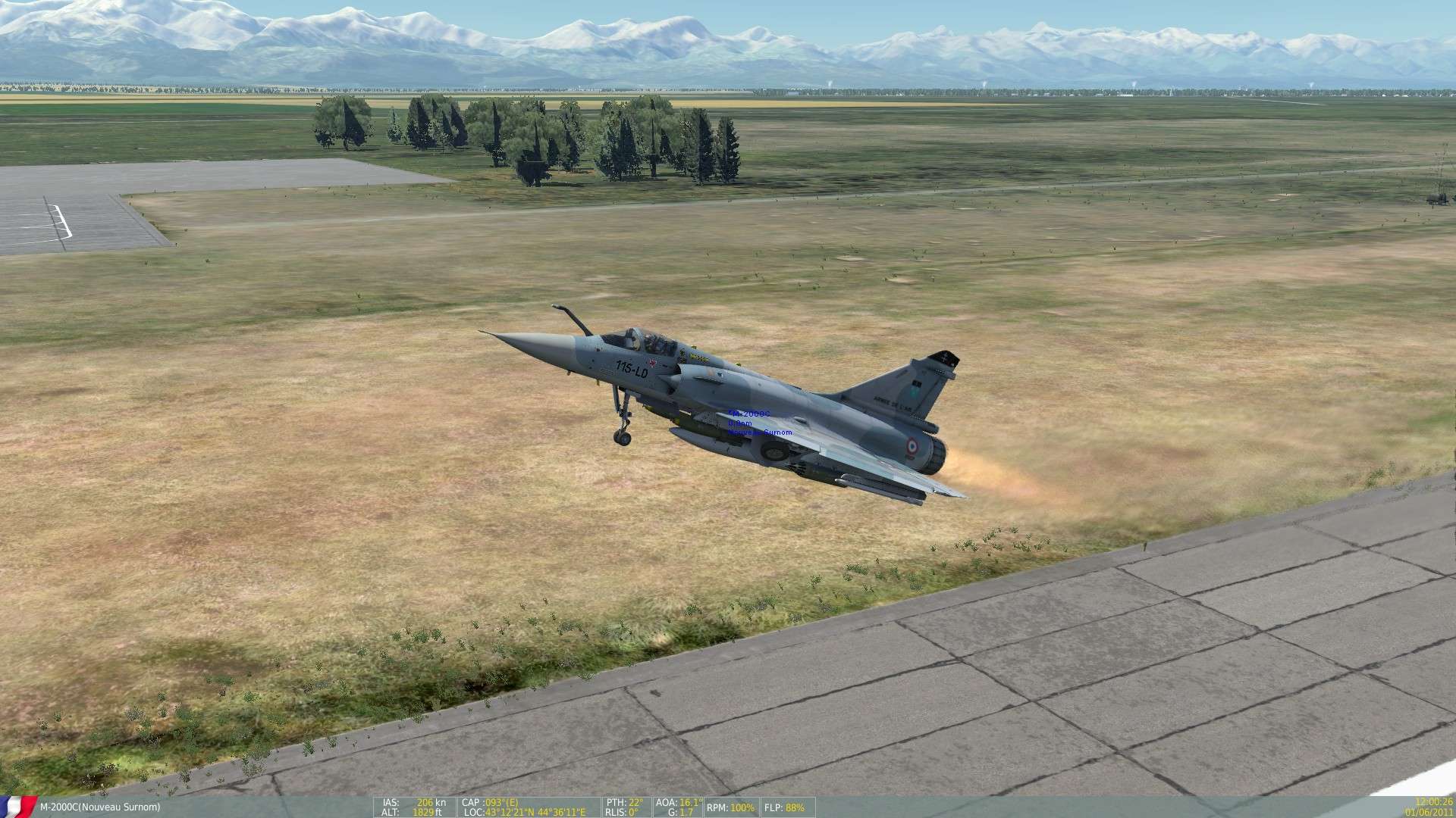 DCS/FSX/P3D : Mirage 2000 C Screen15