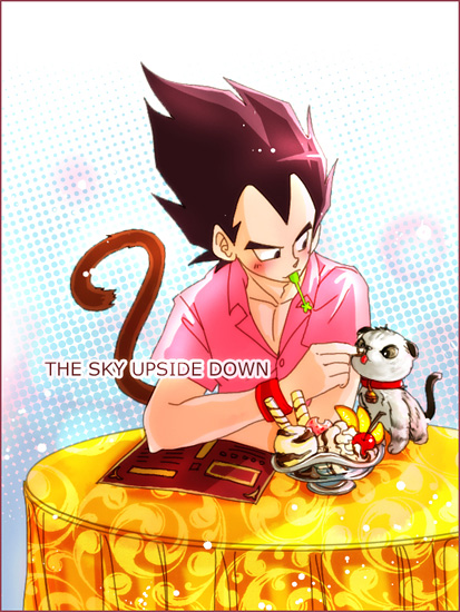 Vegeta et les animeaux ^^ Pet0610