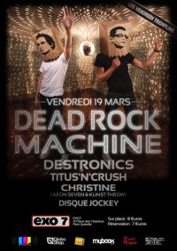 Le 19/03 - DEAD ROCK MACHINE @ L'EXO7 (ROUEN) Drm-1910