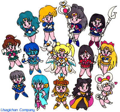 Les personnages sailor moon en SD Sd-sja11