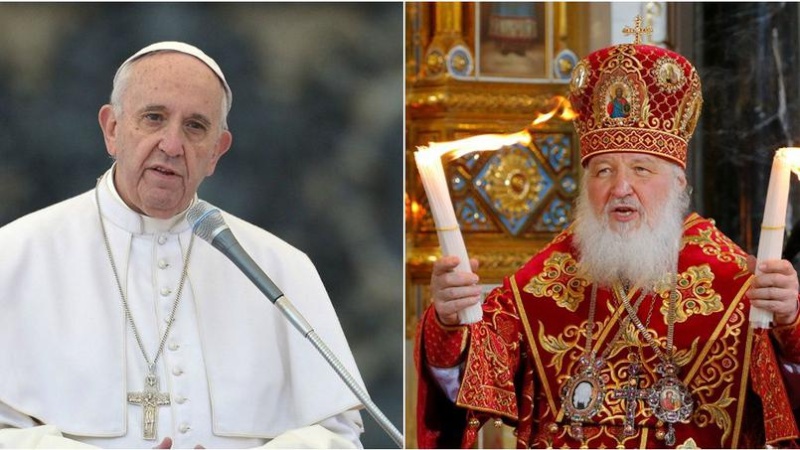 Le patriarche Cyrille de Moscou et le pape François se rencontreront à Xvm48d10
