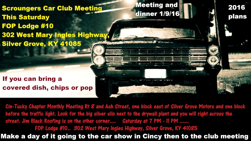 CinTucky Chapter Monthly Meeting. This Saturday! Classi10