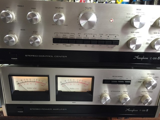 Accuphase C200S preamp and P300S poweramp (Used) Sold Image12