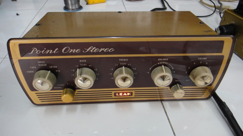 Leak point one stereo preamp & DIY power amp (Used)SOLD Dsc00516