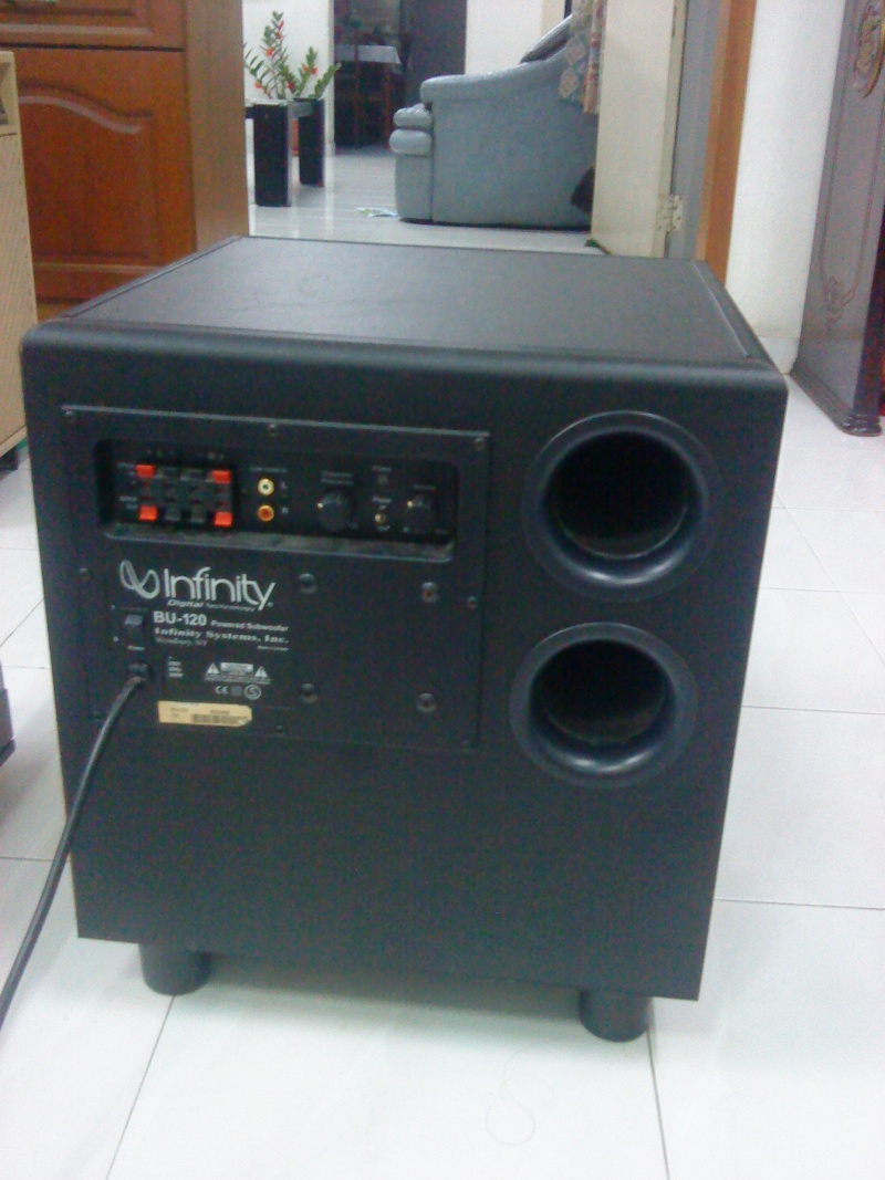 Infinity BU-120 subwoofer (Used)SOLD Dsc02812