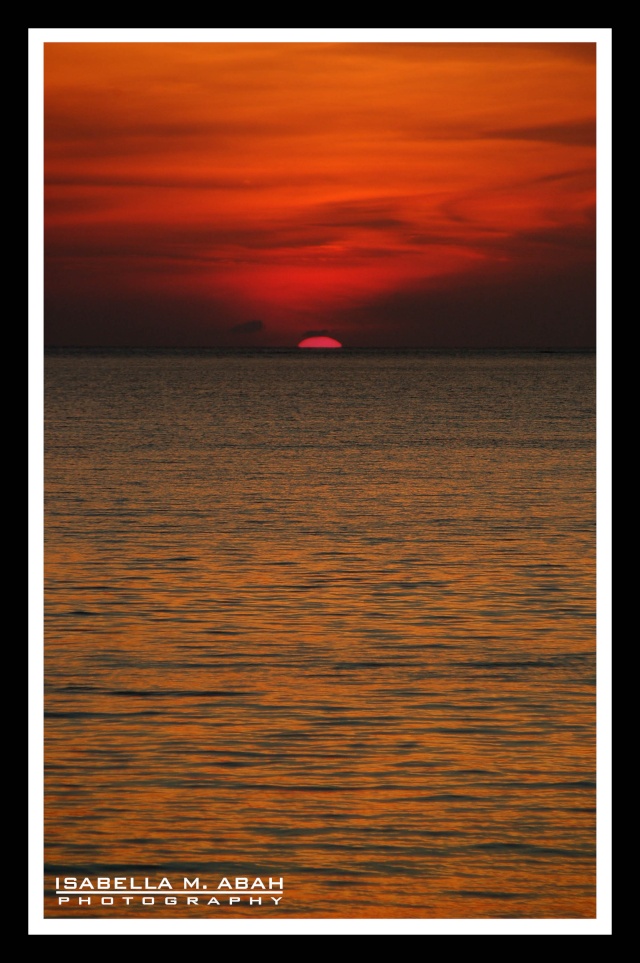 Sunset di Pulau Tiga Sunset12