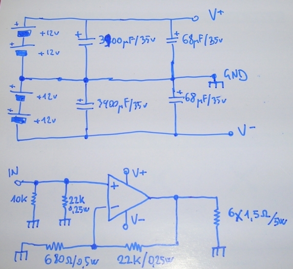 LM1875 in aria (o su pcb) e Offset 0011