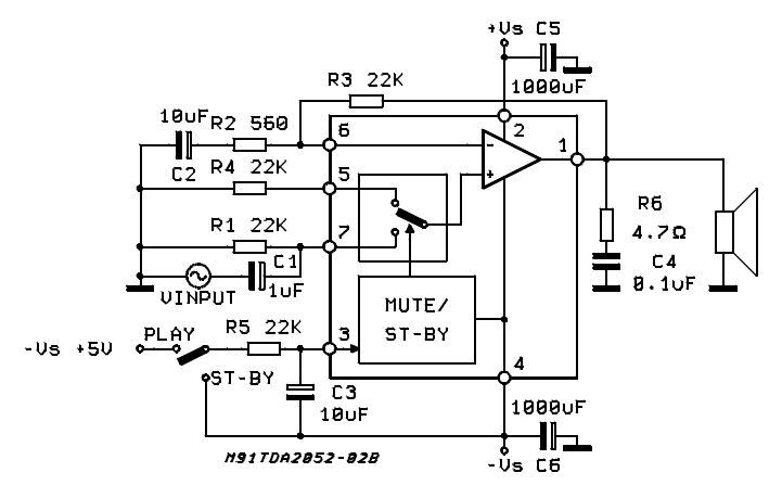 AMPLI TDA 2052-HELP  Tda20510