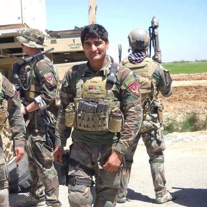 Afghan Soldier Wearing Woodland DriFire 12289510
