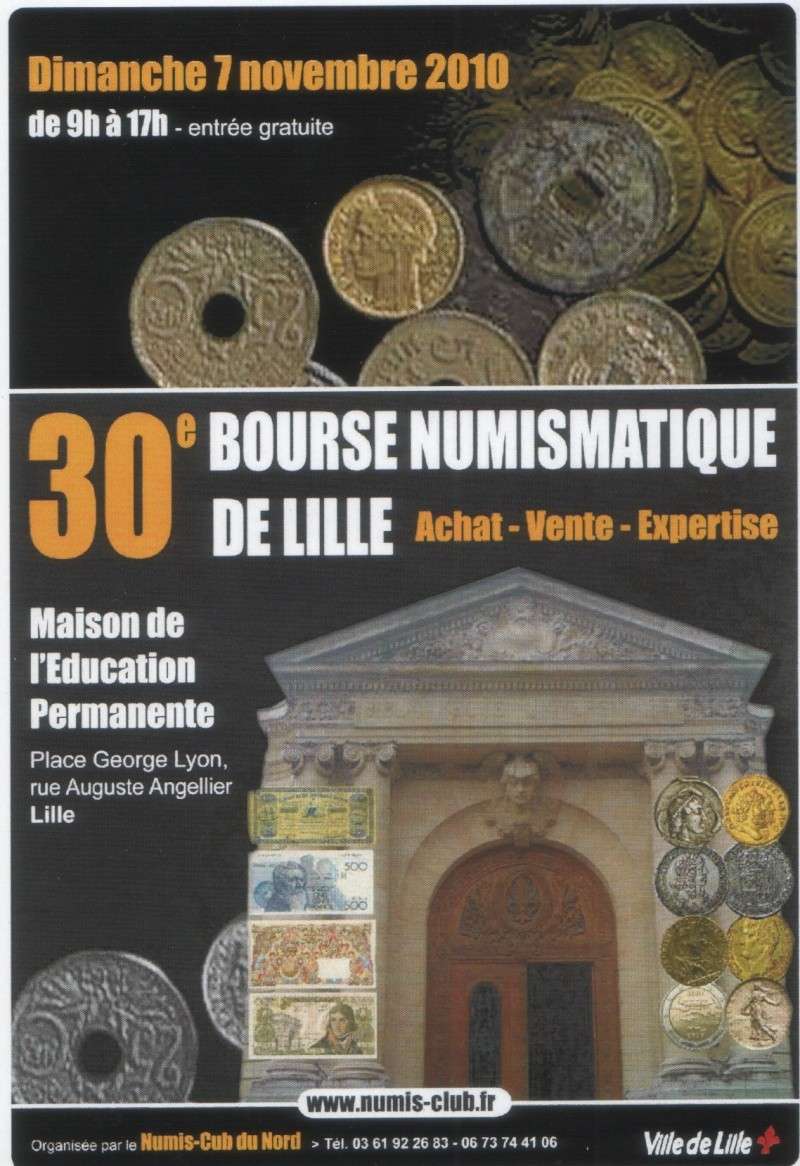 30eme bourse nimismatique de lille Bourse10