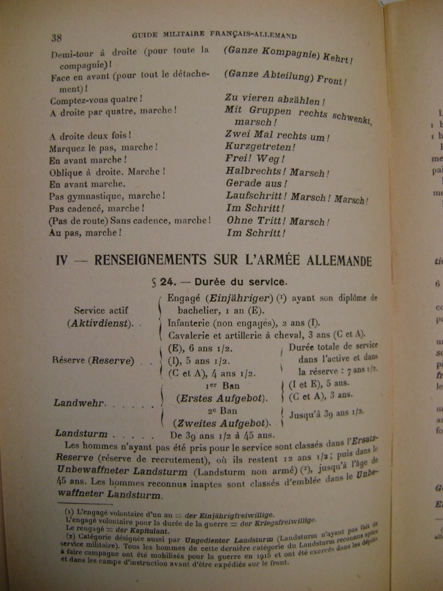Manuel français-allemand et codes français.. Dsc04946