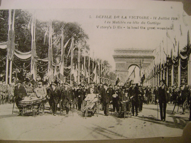 Le défilé du 14 juillet 1919 à Paris. Dsc05102
