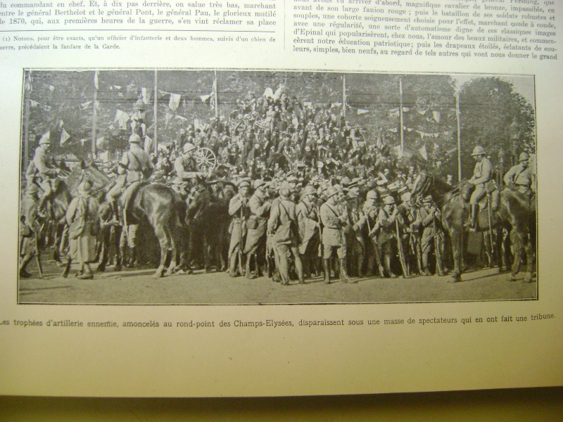 Le défilé du 14 juillet 1919 à Paris. Dsc05230