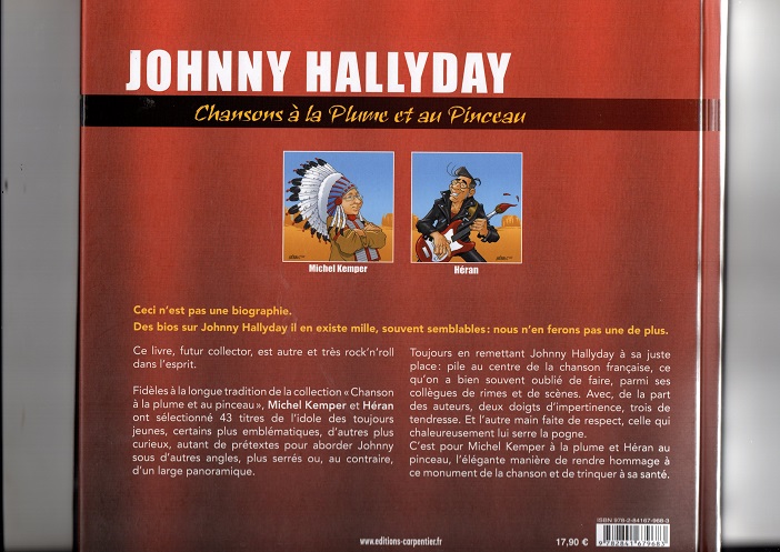 Johnny Hallyday : Chansons à la plume et au pinceau de Heran Img78610