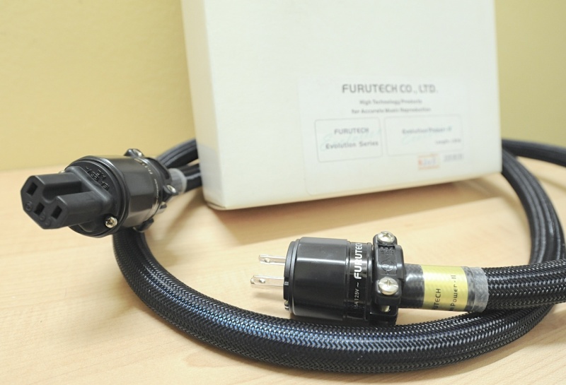 Furutech Evolution Power-II power cord (used, 2 units) SOLD Furute11