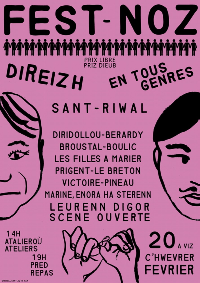 Fest Noz à Saint Rivoal le 20 février Skrite10