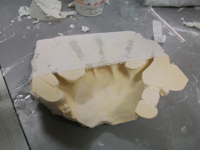 LIFE CASTING - Realización de moldes 100_3313