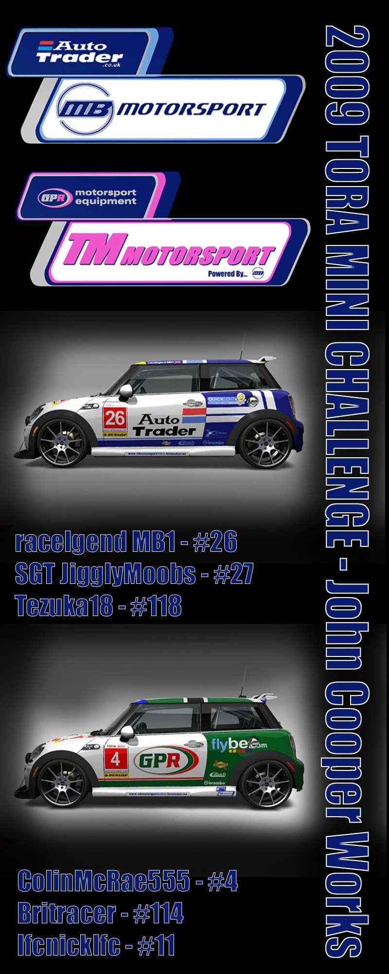 MB Motorsport 'officially' unveil MINI line up. Mini_r10