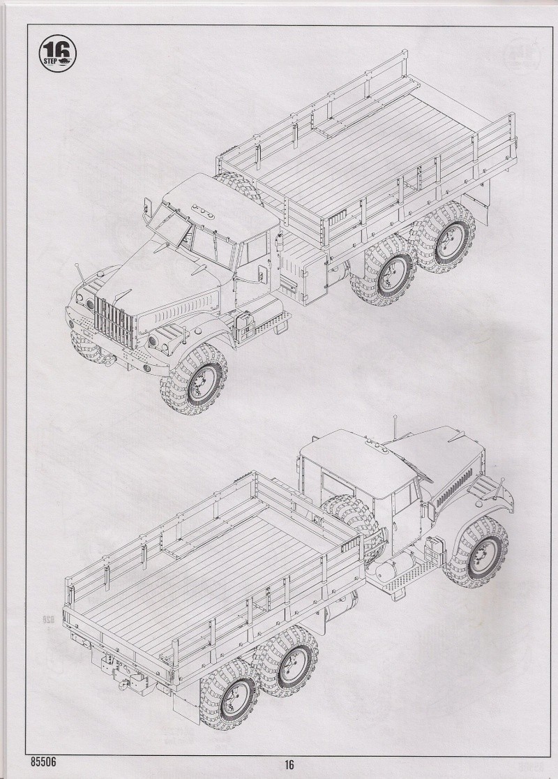 Le Russian KrAZ 255B au 1/35éme de chez Hobby Boss Image036