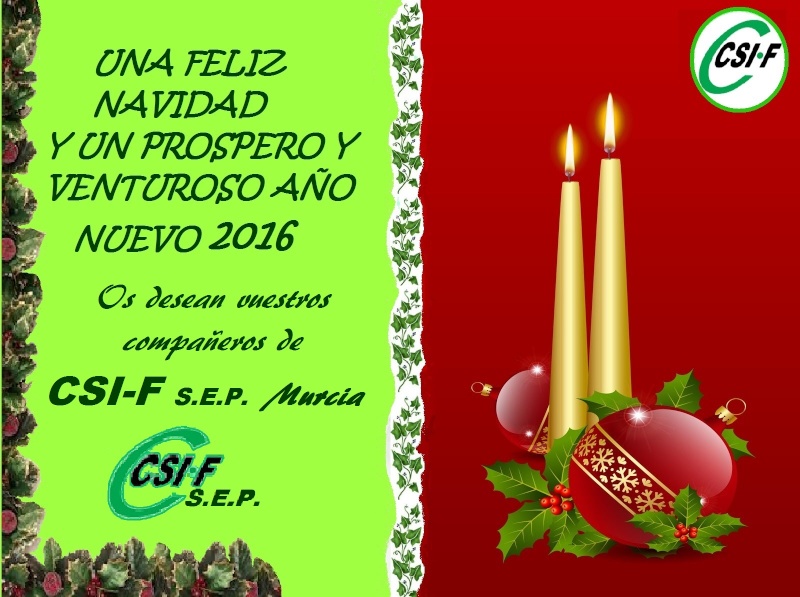 CSI-F Murcia. Feliz Navidad 2015 Prelim10