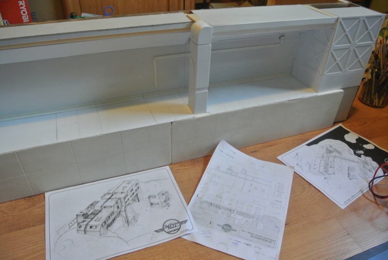 Maquette pour le film "The flying rock" Dsc_3912