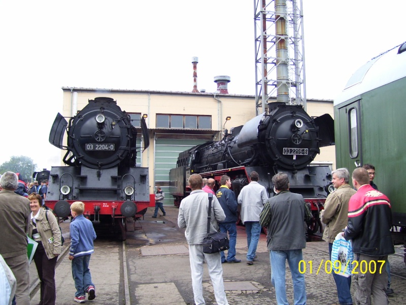 Zwei Pazifics der deutschen Bahnen: BR 01 und 03 03-210