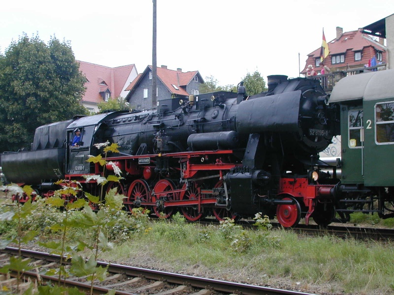 Die BR 52 - die Kriegslok - und BR 52.80 sowie Kohlestaub-52 52-3010