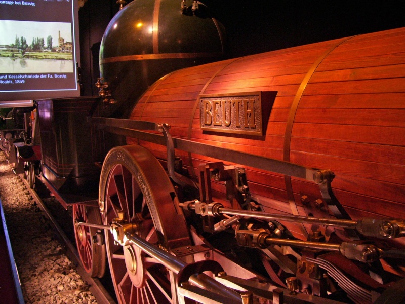 Dampflok "Beuth" - auf der Sonderausstellung in Nürnberg Beuth-33