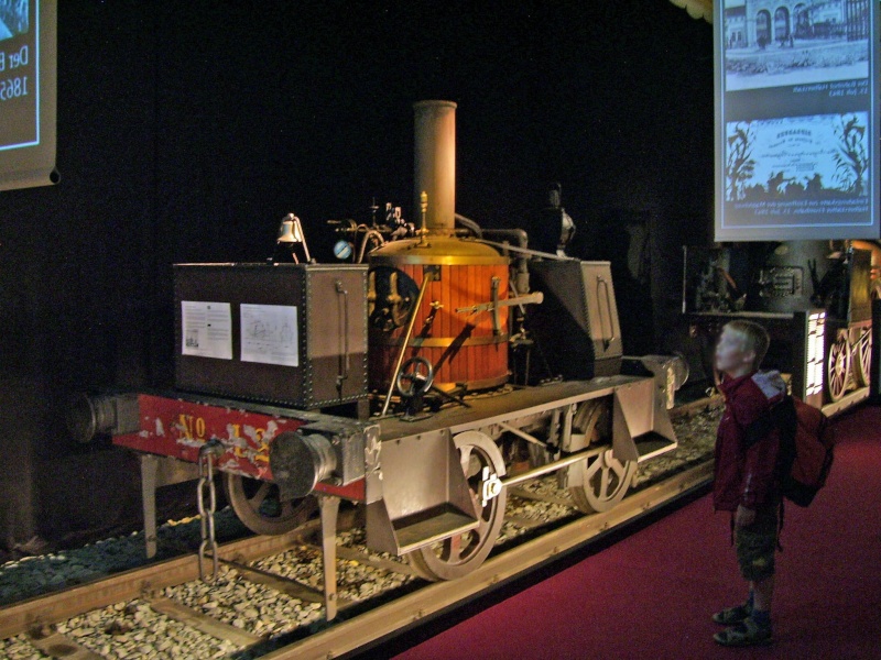 "Gamle Ole" - auf der Sonderausstellung im DB-Museum Nürnberg Gamleo30