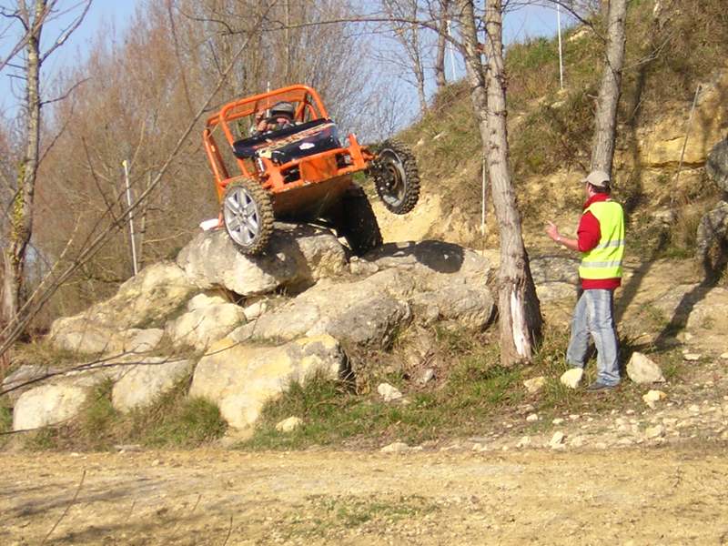 Trial buggy à Saint-Laurent d'Arce 4x210