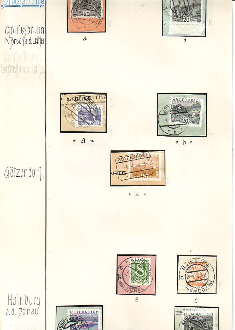 Stempeln niederösterreichischer Postämter in der Zeit 1925 - 1935 Scan1057