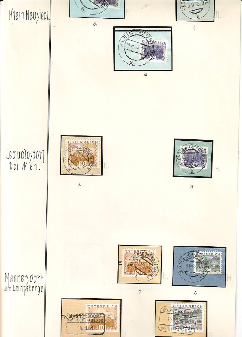 Stempeln niederösterreichischer Postämter in der Zeit 1925 - 1935 Scan1060