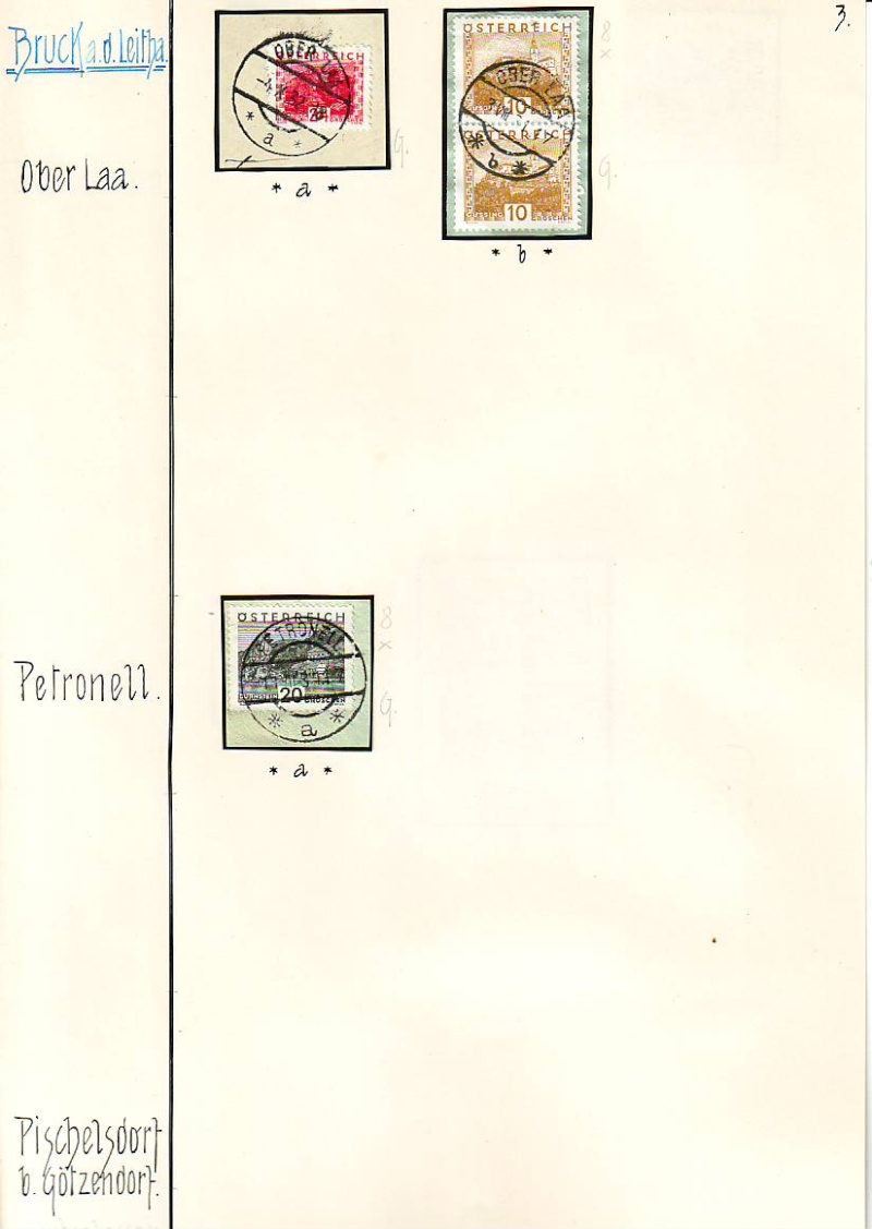 Stempeln niederösterreichischer Postämter in der Zeit 1925 - 1935 Scan1062
