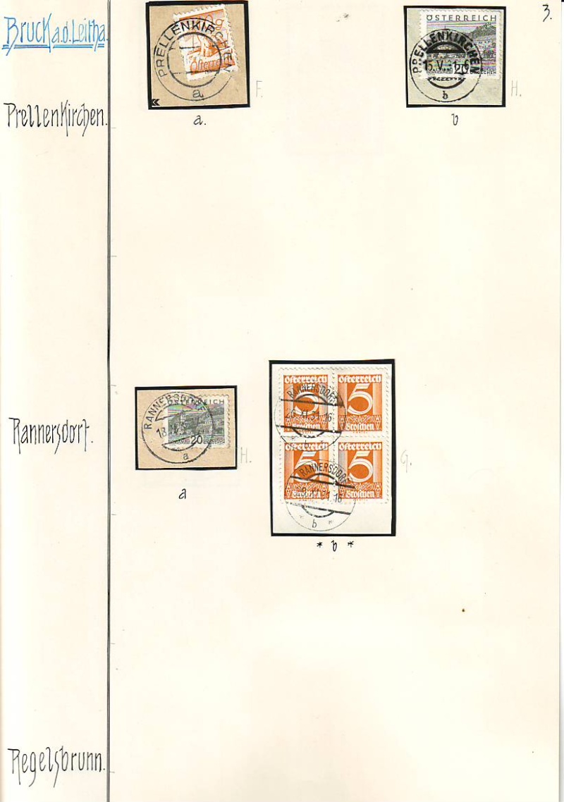 Stempeln niederösterreichischer Postämter in der Zeit 1925 - 1935 Scan1063
