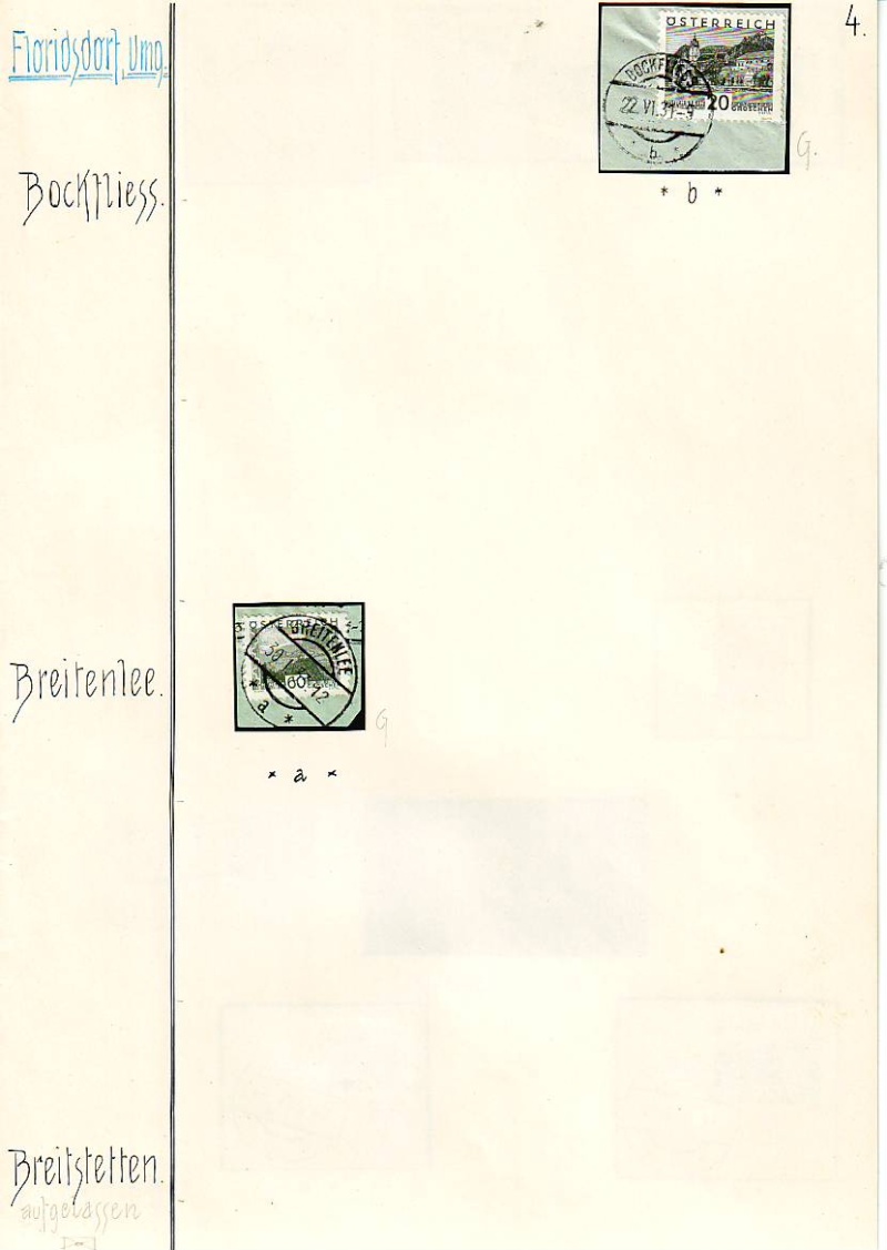 Stempeln niederösterreichischer Postämter in der Zeit 1925 - 1935 Scan1068