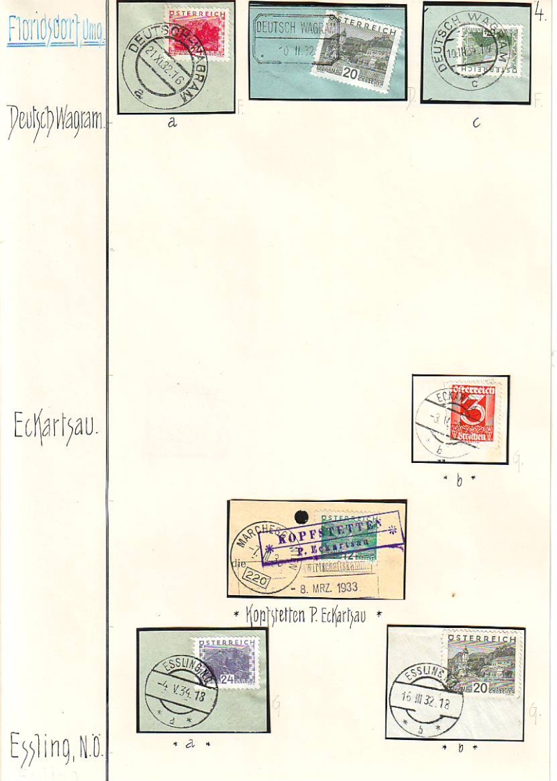 Stempeln niederösterreichischer Postämter in der Zeit 1925 - 1935 Scan1069