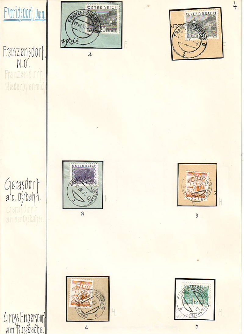 Stempeln niederösterreichischer Postämter in der Zeit 1925 - 1935 Scan1070