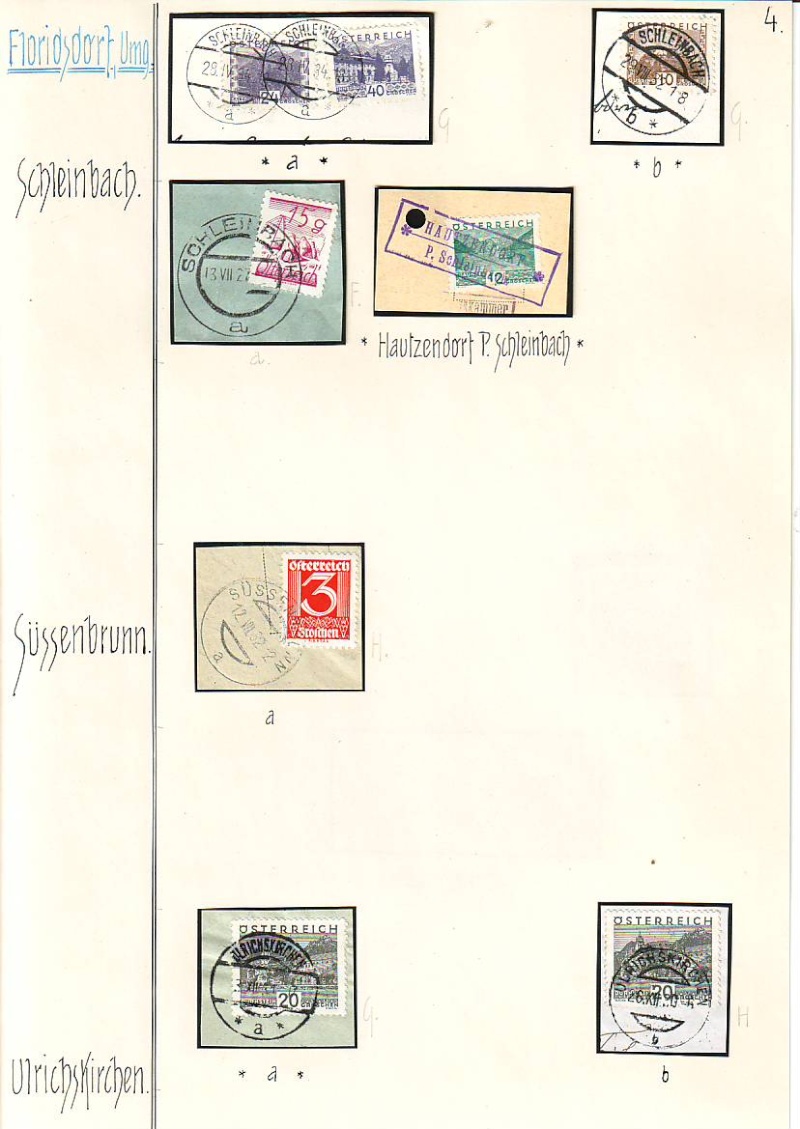 Stempeln niederösterreichischer Postämter in der Zeit 1925 - 1935 Scan1075