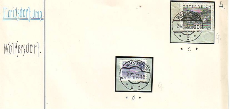 Stempeln niederösterreichischer Postämter in der Zeit 1925 - 1935 Scan1076
