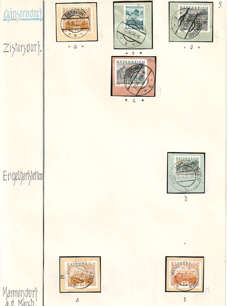 Stempeln niederösterreichischer Postämter in der Zeit 1925 - 1935 Scan1088