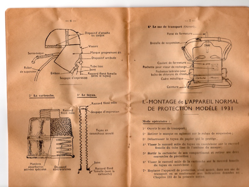 L'ANP 31 : masque a gaz francais en 1940 - Page 6 Notice13