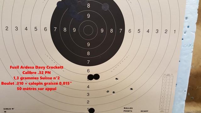 Ardesa Davy Crockett calibre .32 Fusil-10