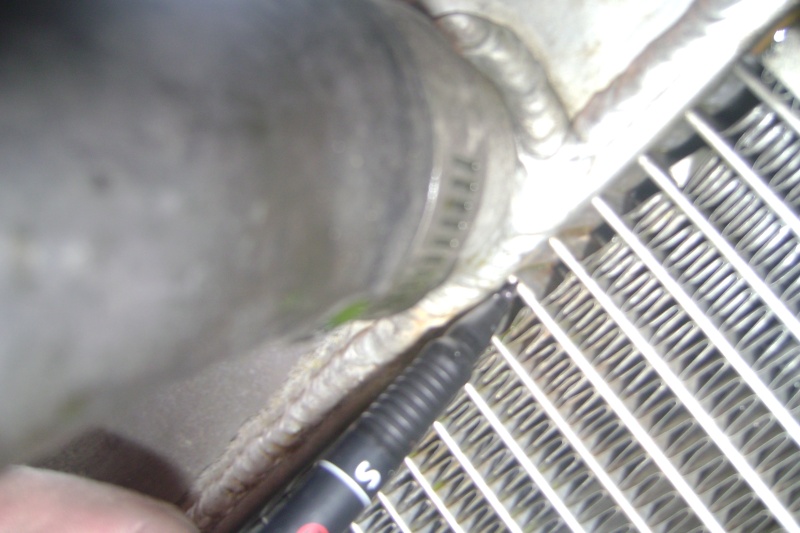 champion radiator weld leaking Dsc06611