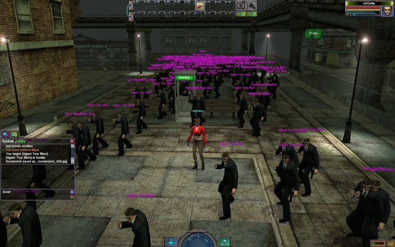 The Matrix Online LA CONFRERIE - Portail Screen11