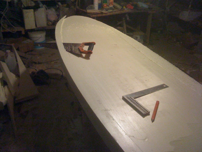 Nouvelle wave board styrofoam, S-rails double concave Img_0211