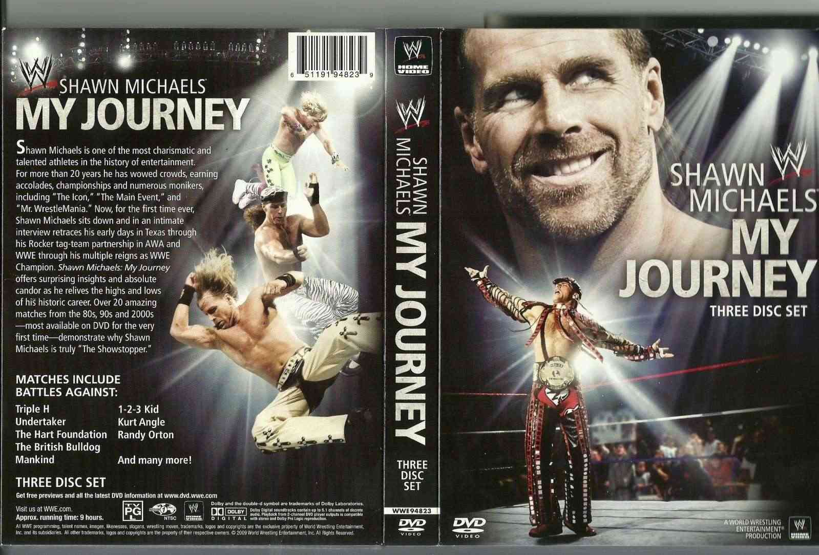 مع احدث اصدارات الاتحاد WWE Shawn Michaels HBK My JourneYJourneY 180uiu10