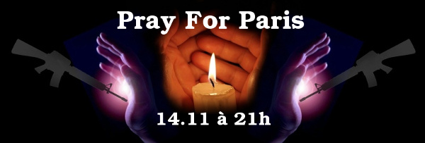 Rituel Pray for Paris - 14.11 à 21h Pray4p10