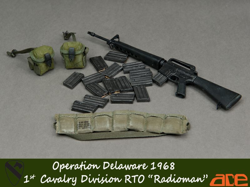 Operation Delaware 1968 – 1st Cavalry Division RTO “Radioman” 2610