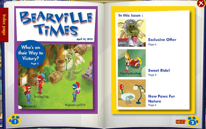 New Bearville Times Blank10