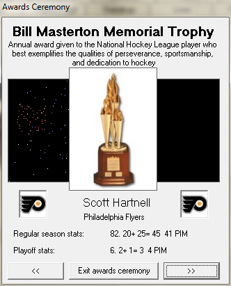 les gagnants des trophés  2011-2012 Bill10